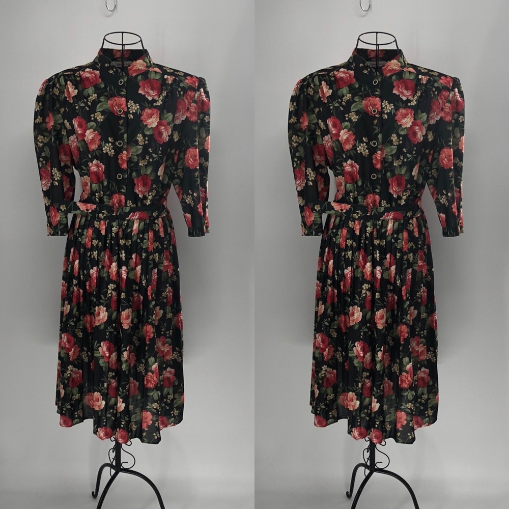 Vintage 70s Victorian Cottagecore Dress 14